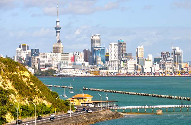 auckland skyline