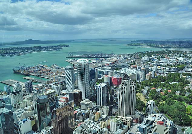 view of auckland
