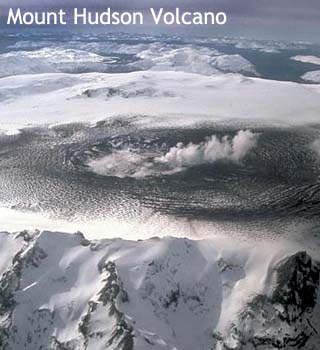 hudson volcano