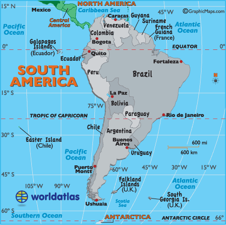 Weather In South America Weather Reports And Climate In South