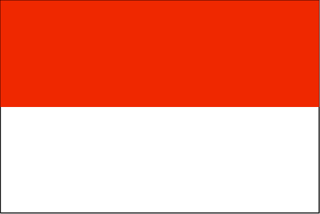 Afbeeldingsresultaat voor flag indonesia
