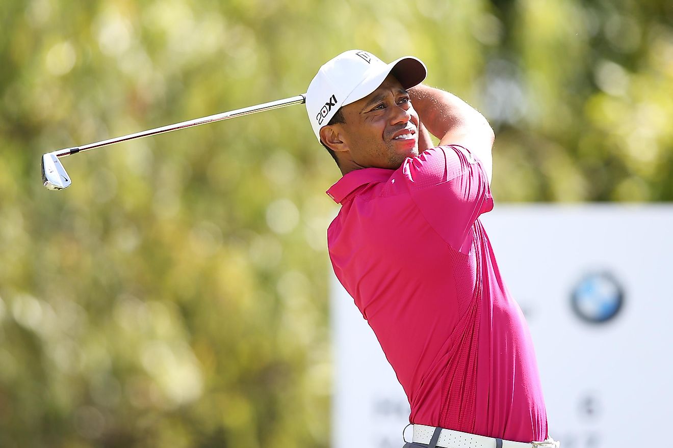 Tiger Woods has won the Masters Tournament five times. Editorial credit: Debby Wong / Shutterstock.com