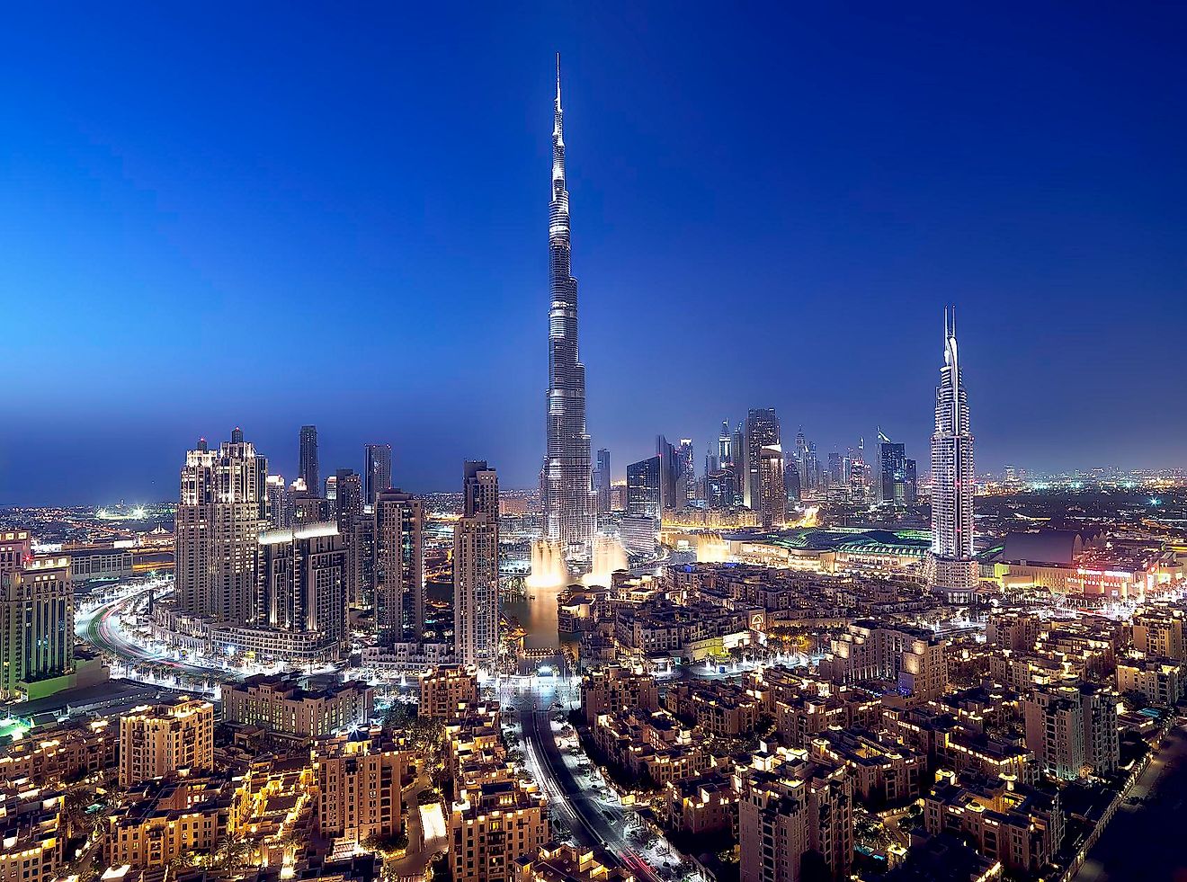 The Burj Khalifa in Dubai is the most popular tourist attraction in this cosmopolitan city.