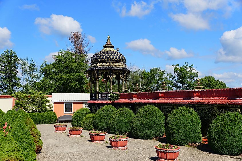 Prabhupadas Palace of Gold in Moundsville, West Virginia.