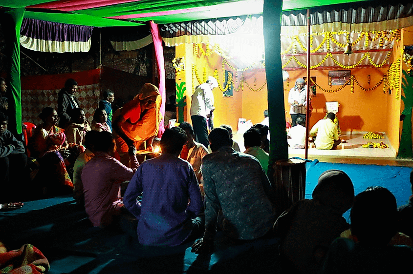 A Waghoba worship ceremony