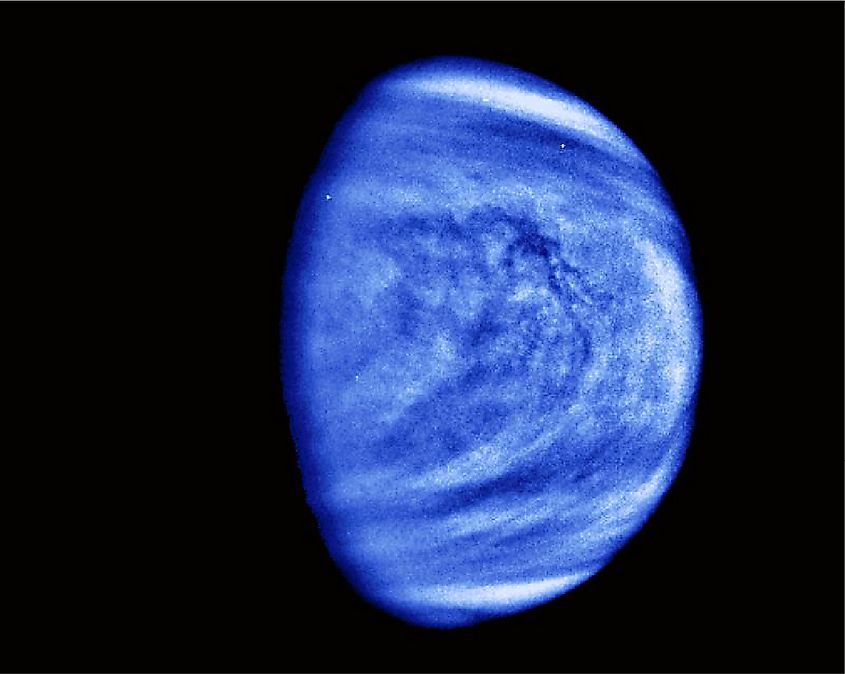 Picture of Venus Taken by the Galileo Spacecraft in 1990, NASA