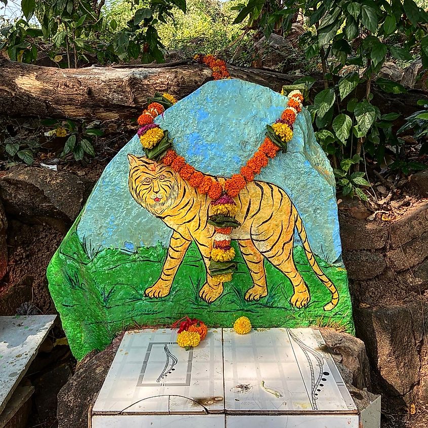 Waghoba at a temple in Mumbai