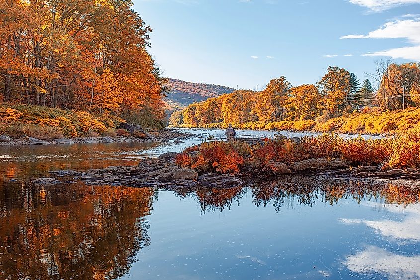 The Berkshires in western Massachusetts