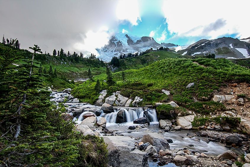 Mount Rainier summit, Washington