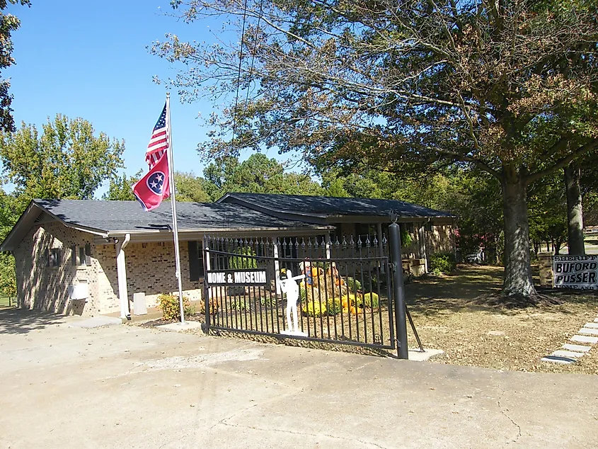 Buford Pusser home in Adamsville, Tennessee.
