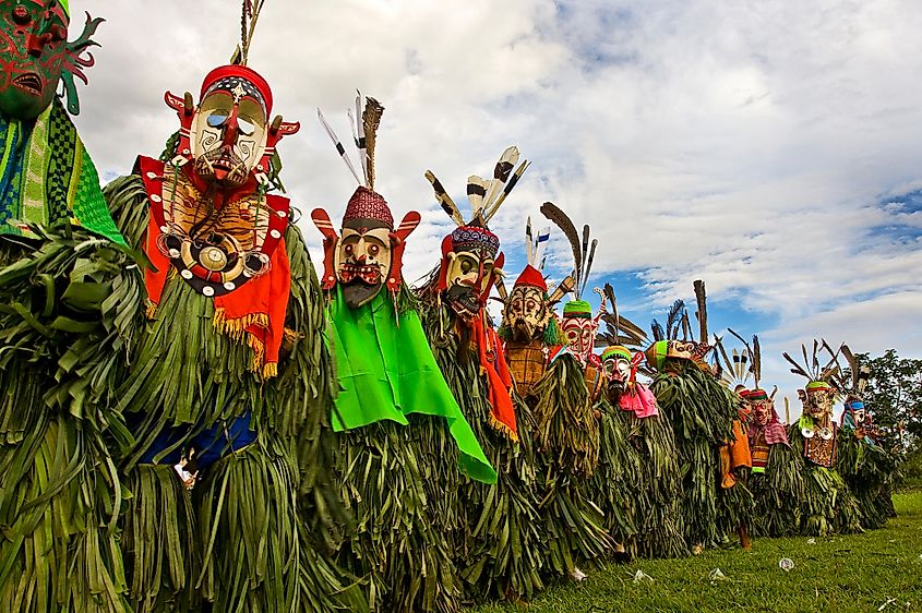 Mask dance