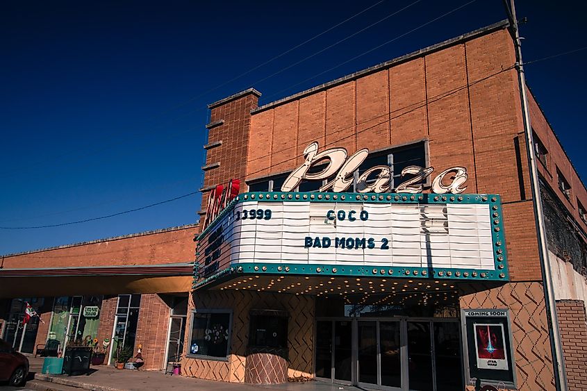 Plaza Theater in Vernon Texas. Credit: Renegomezphotography