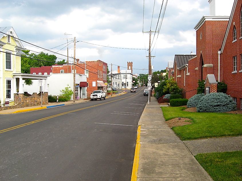 Main Street in Dayton, Virginia